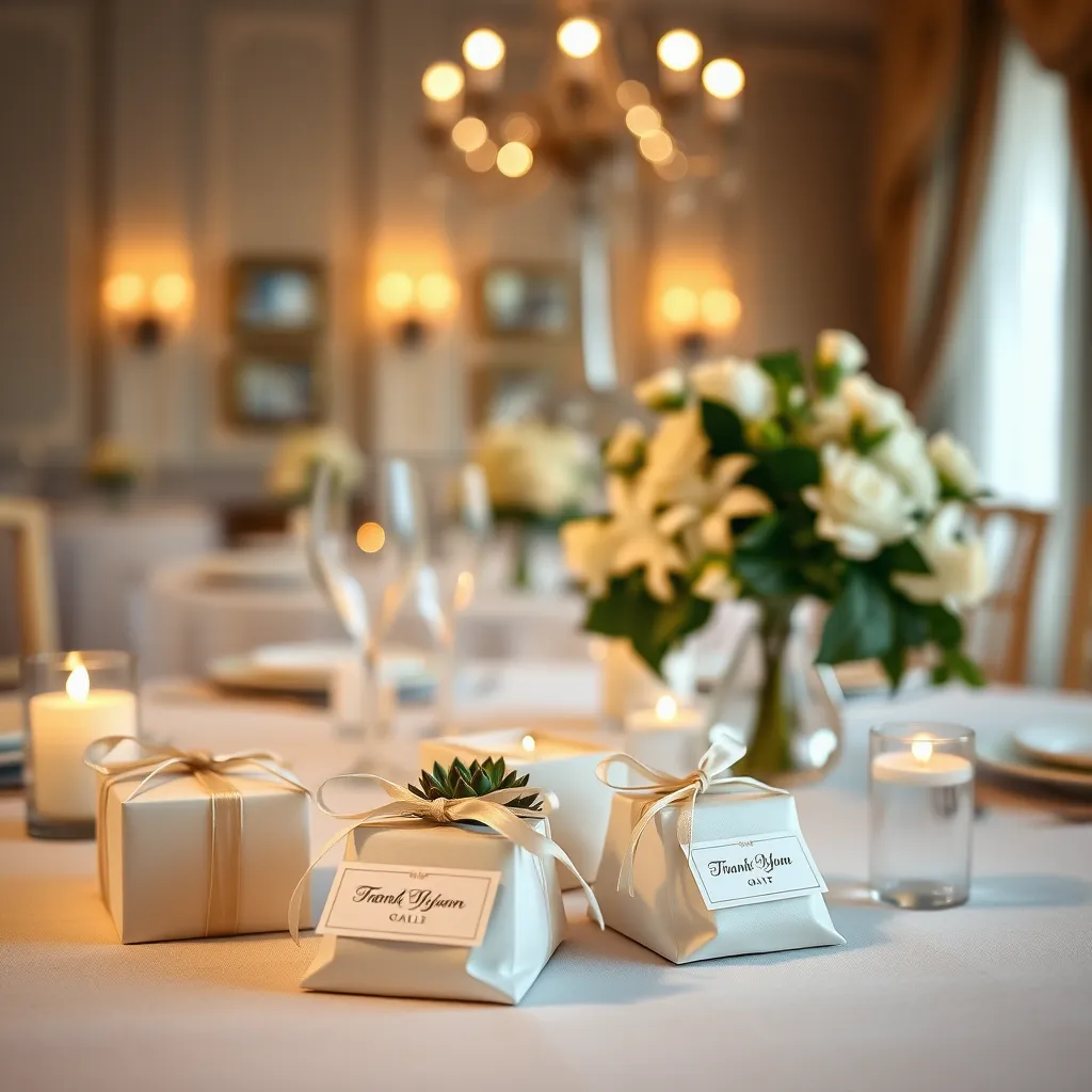 Jak stworzyć wyjątkowe podziękowania dla gości weselnych?