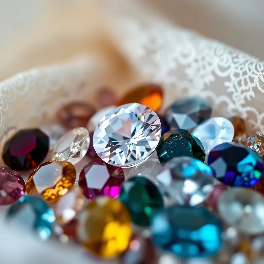 Symbolika kamieni szlachetnych w biżuterii ślubnej