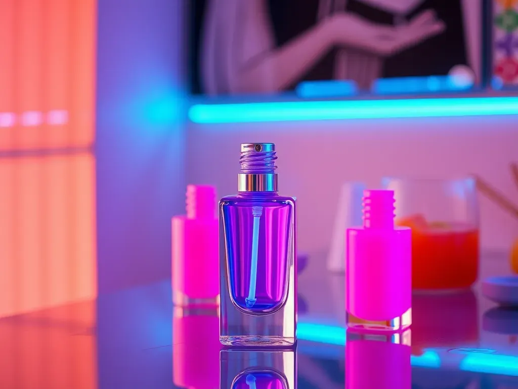 neonowe lakiery hybrydowe